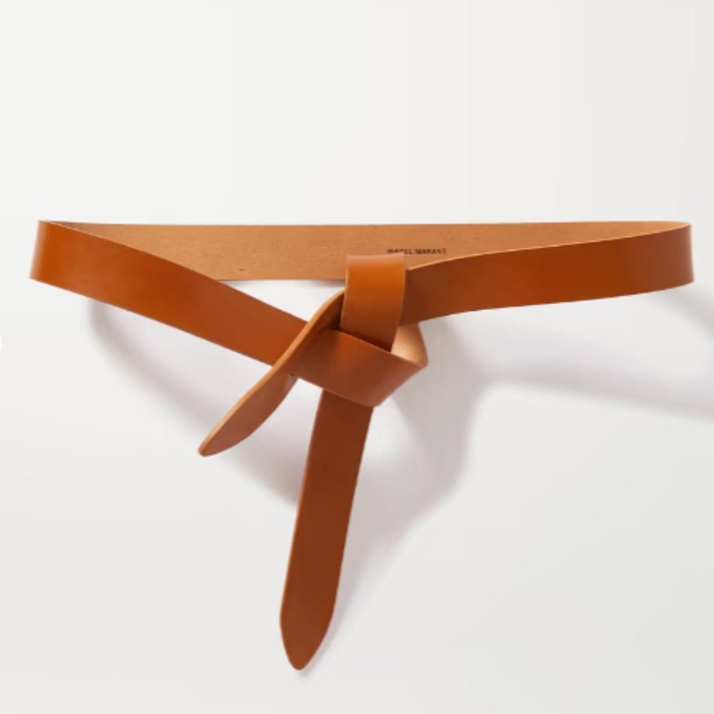 NEW Isabel Marant Tan Lecce leather belt (small)